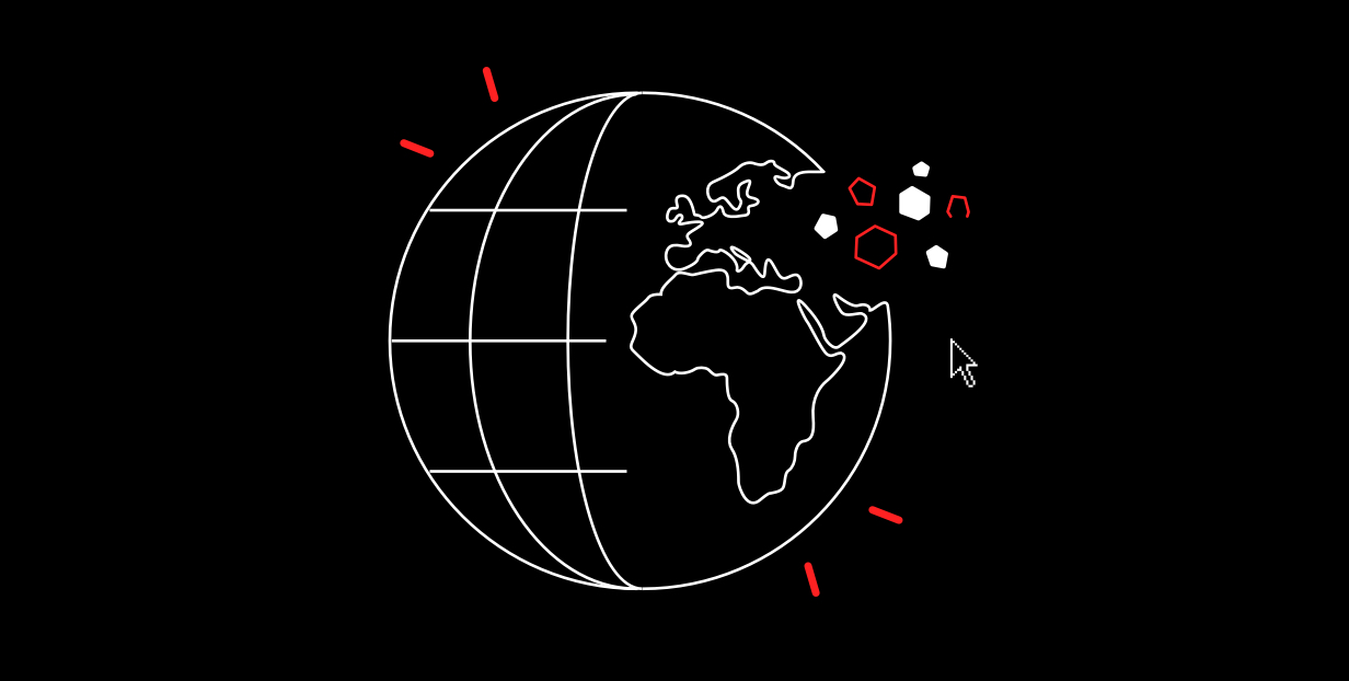 Image of globe to represent sustainable design